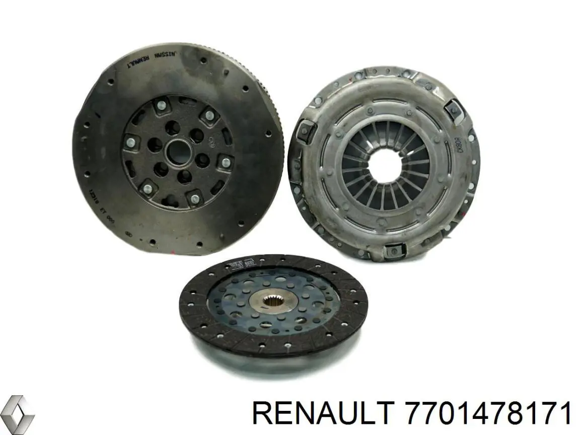 7701478171 Renault (RVI) Зчеплення в зборі