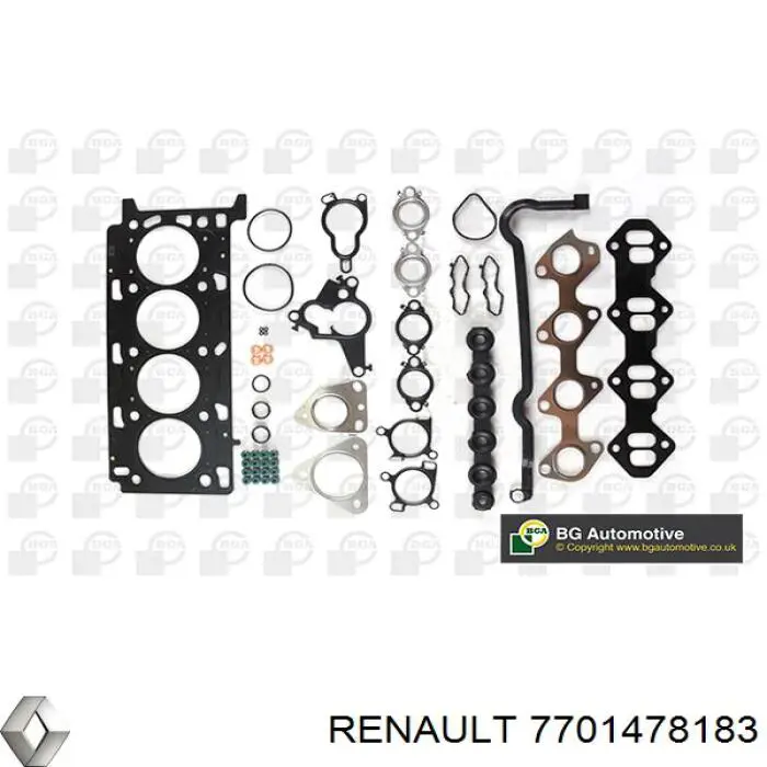 7701478183 Renault (RVI) комплект прокладок двигуна, верхній