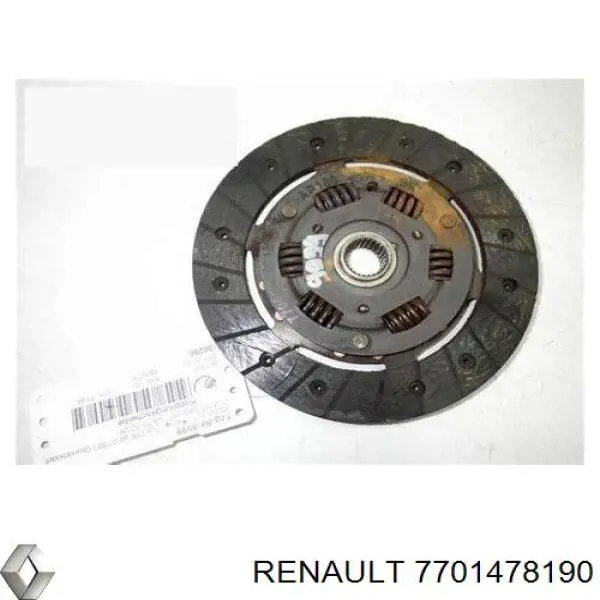 7701478190 Renault (RVI) комплект зчеплення (3 частини)