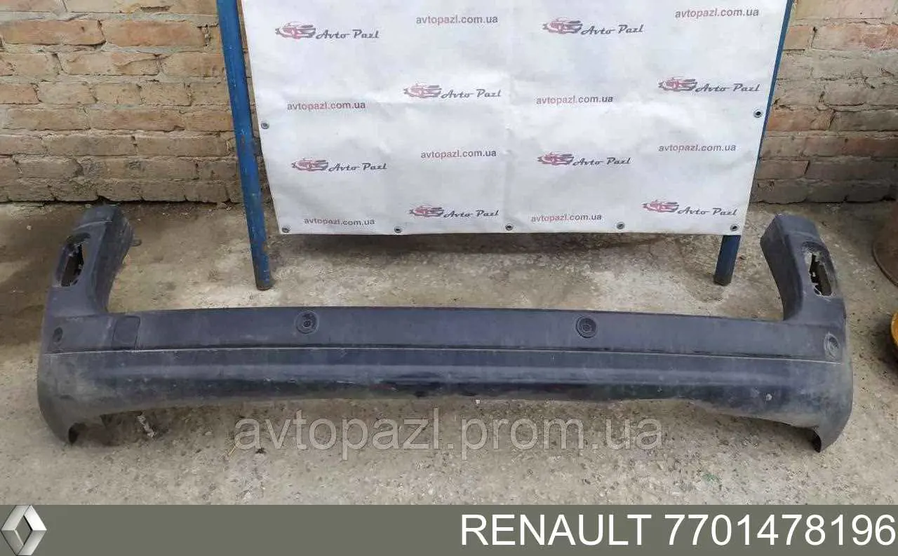 Кожух бампера заднього Renault (RVI) 7701478196 ціна, від 75.68 USD