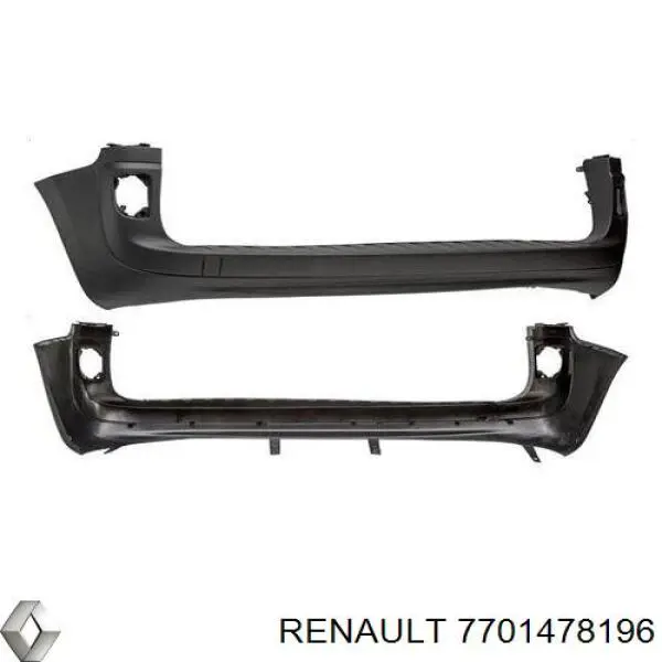 Кожух бампера заднього Signeda PRN04069BB ціна, від 63.34 USD