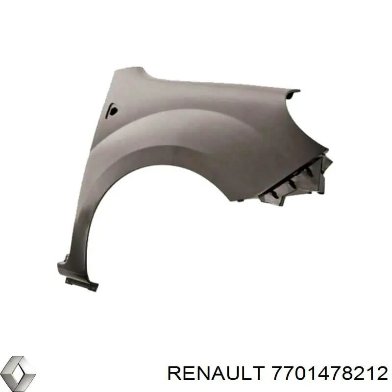 7701478212 Renault (RVI) крило переднє праве