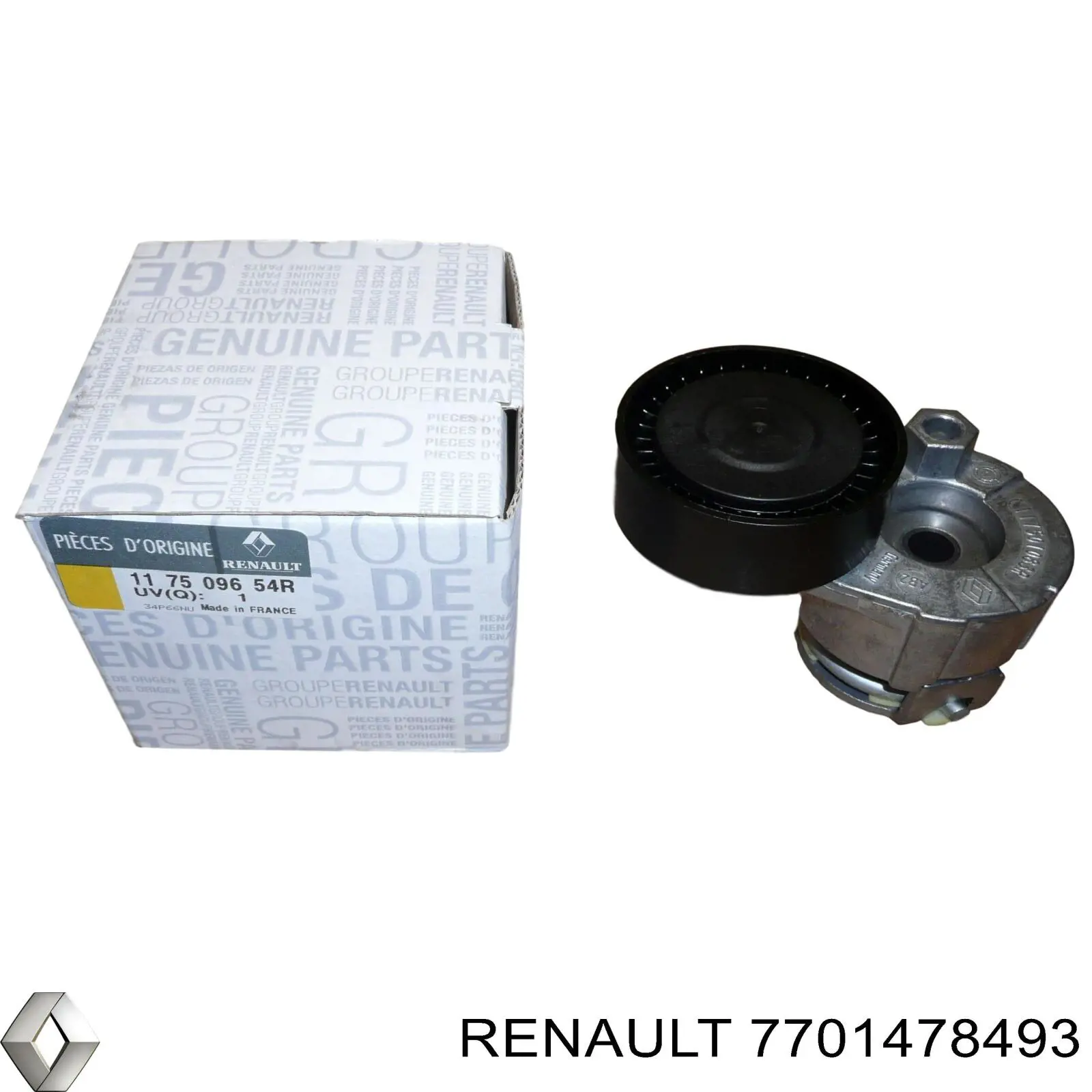 Ремінь приводний, агрегатів, комплект Renault (RVI) 7701478493 ціна, від 105.18 USD
