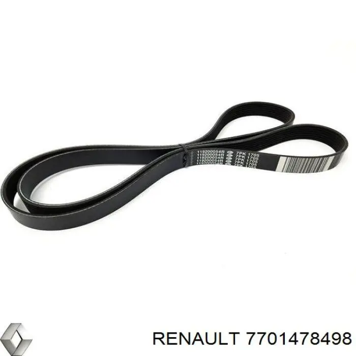 Ремінь приводний, агрегатів, комплект Renault (RVI) 7701478498 ціна, від 152.09 USD