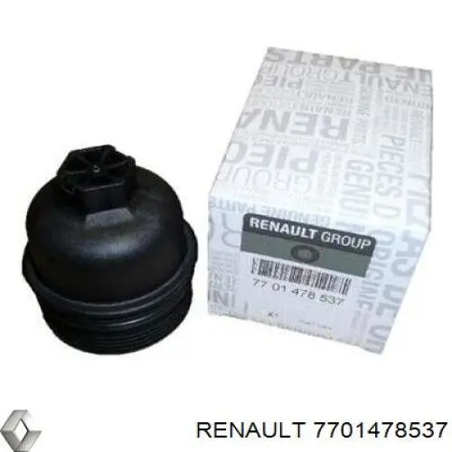 Купити 7701478537 Renault (RVI) Кришка масляного фільтра
