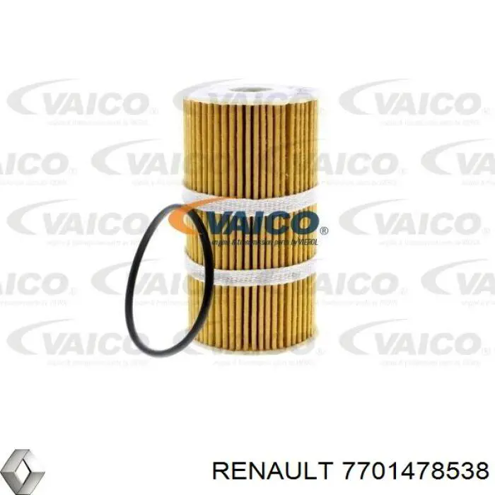 Фільтр масляний Renault (RVI) 7701478538