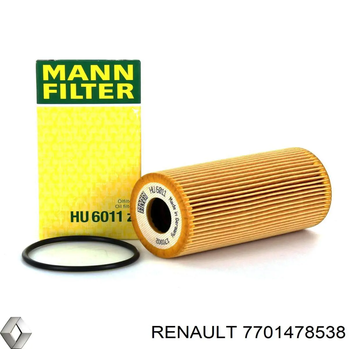 Масляний фільтр 7701478538 Renault (RVI)