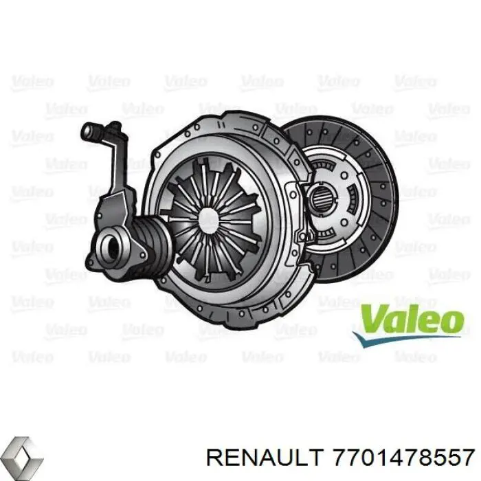 Зчеплення 7701478557 Renault (RVI)