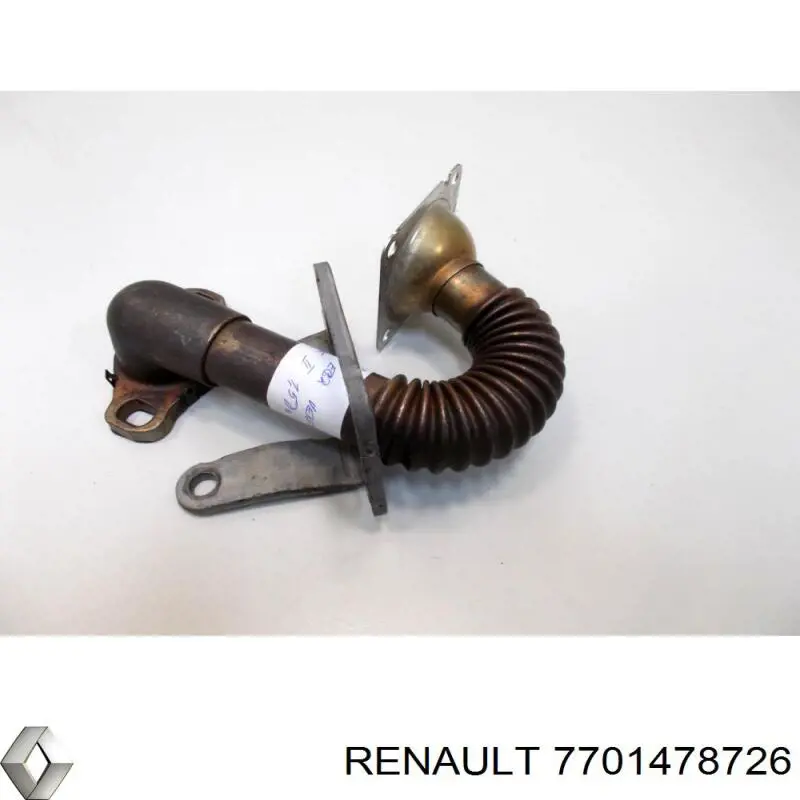 7701478726 Renault (RVI) Радіатор системи EGR рециркуляції вихлопних газів