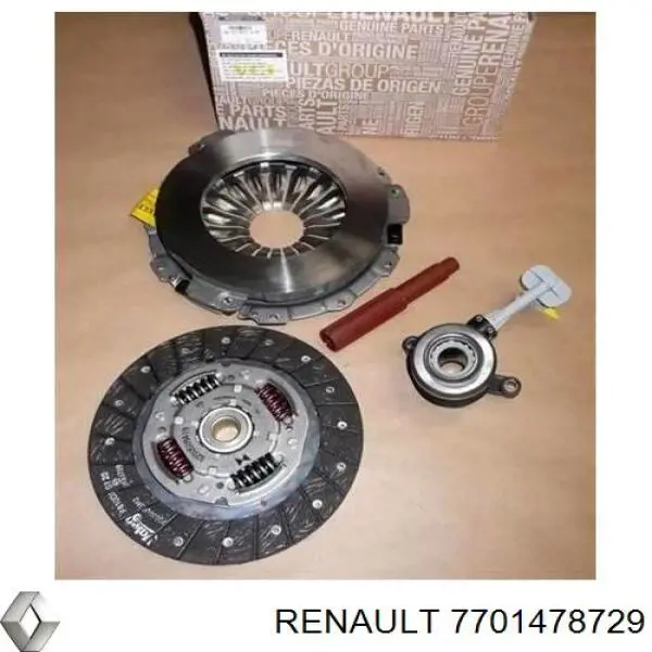 7701478729 Renault (RVI) Зчеплення в зборі
