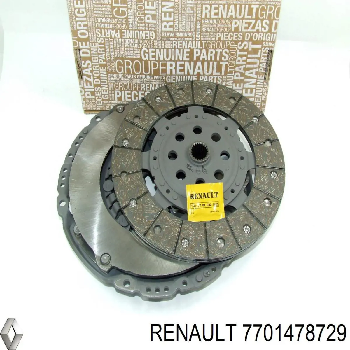 Комплект зчеплення (3 частини) Renault (RVI) 7701478729 ціна, від 220.53 USD