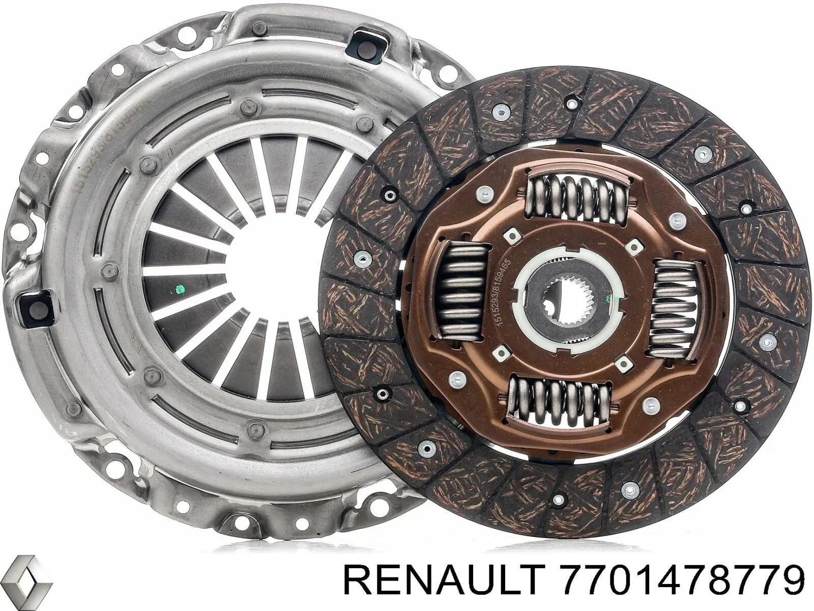 Комплект зчеплення (3 частини) Renault (RVI) 7701478779 ціна, від 102.21 USD