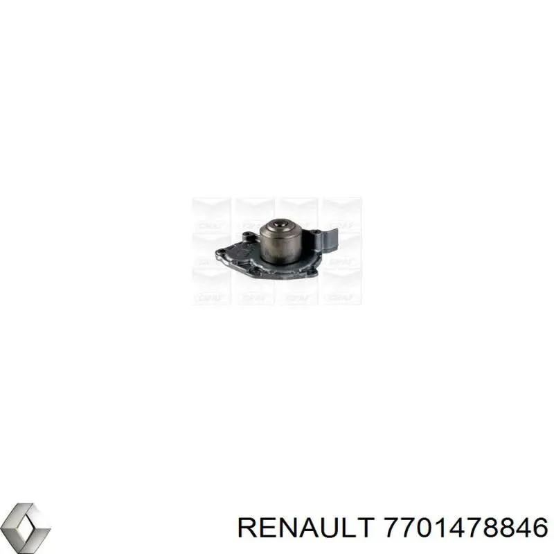 Купити 7701478846 Renault (RVI) Насос охолоджуючої рідини