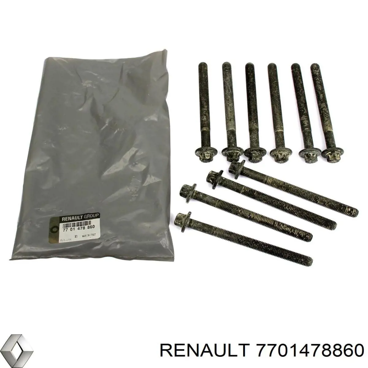 Купити 7701478860 Renault (RVI) Болт гбц