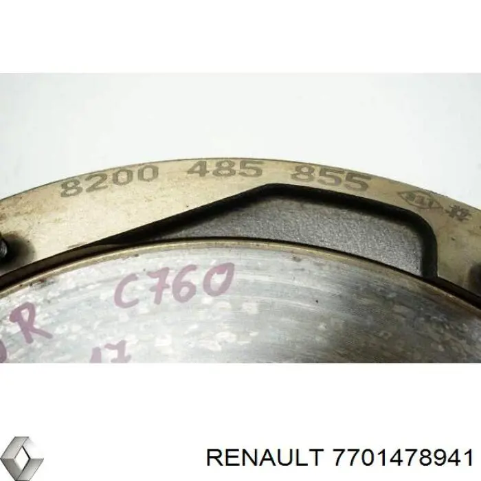 Маховик двигуна Renault (RVI) 7701478941 ціна, від 508.78 USD