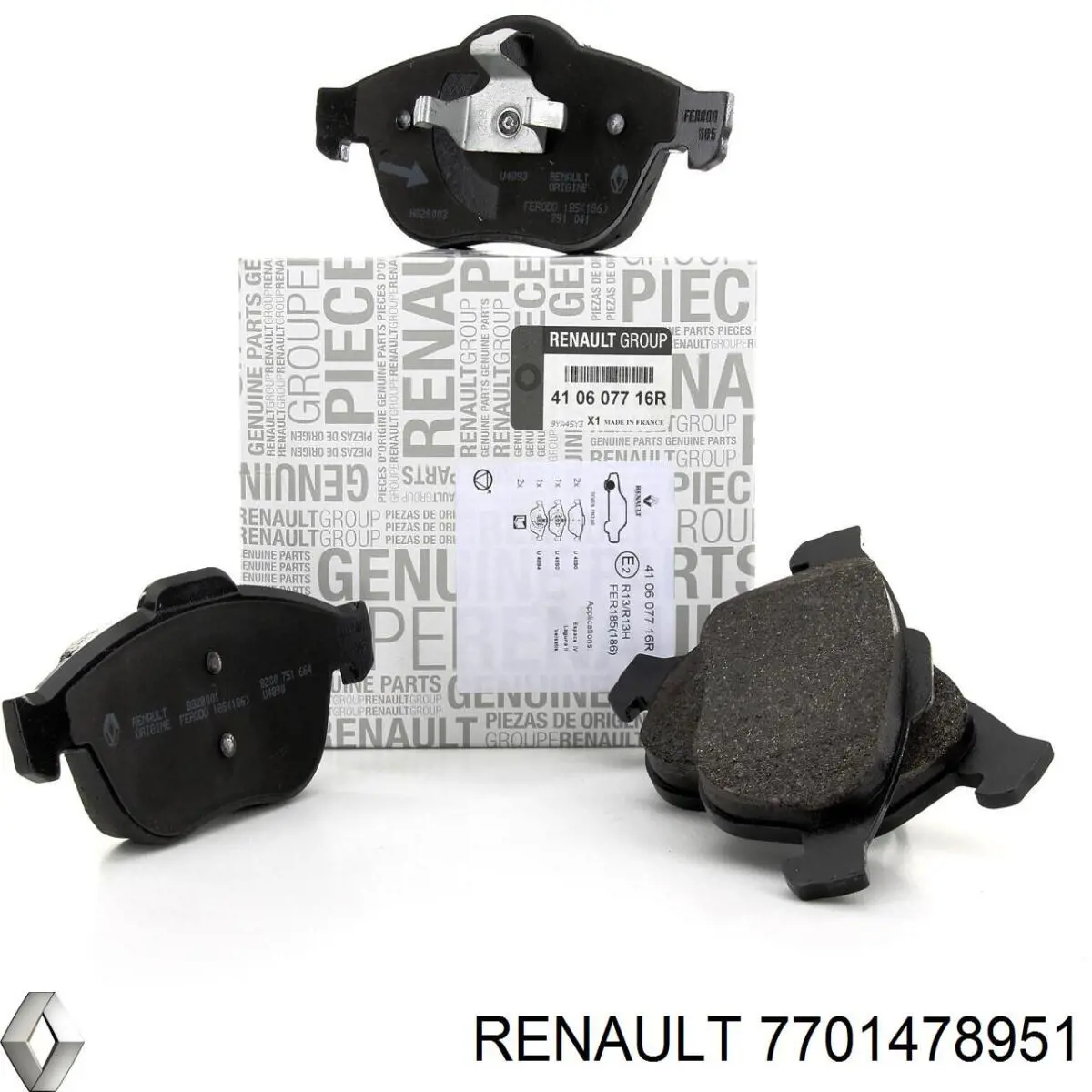 Датчик тиску в шинах 7701478951 Renault (RVI)