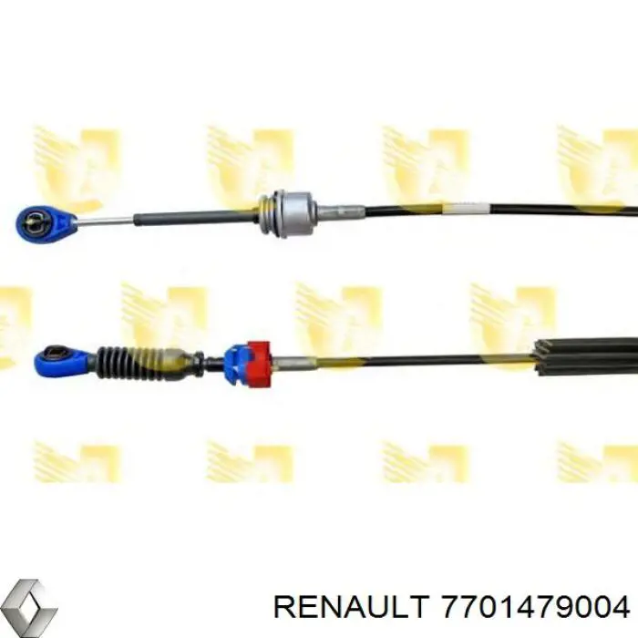 Трос перемикання передач, вибору передачі Renault (RVI) 7701479004 ціна, від 27.02 USD