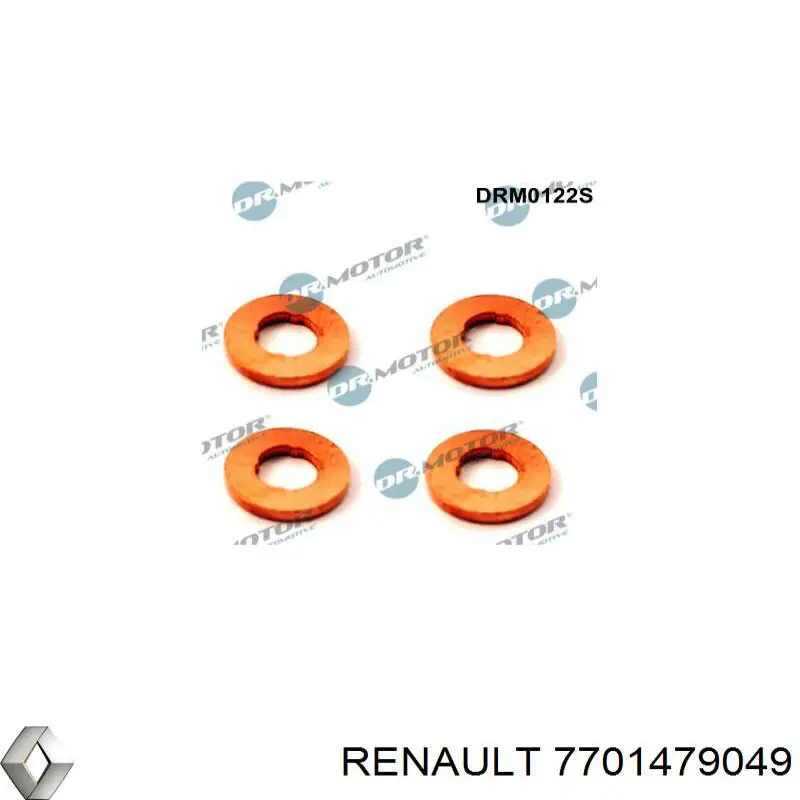 Купити 7701479049 Renault (RVI) Кільце форсунки