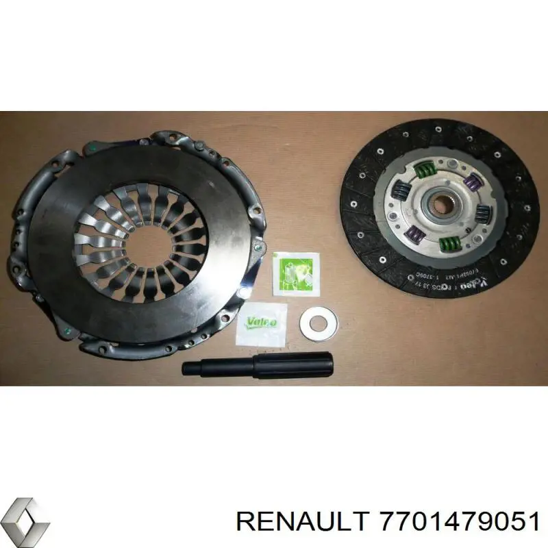 Купити 7701479051 Renault (RVI) Комплект зчеплення (диск, корзина, підшипник)