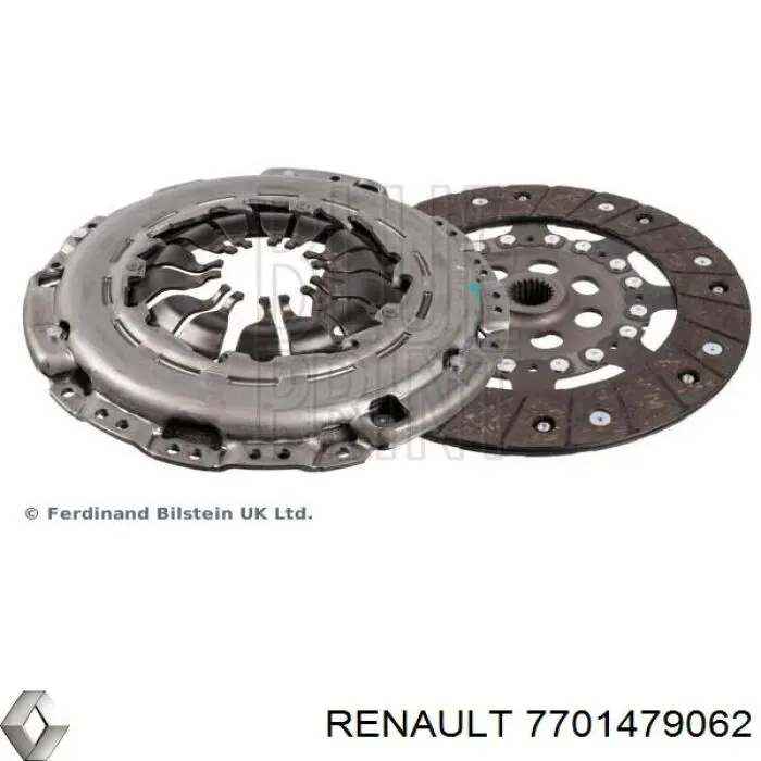 7701479062 Renault (RVI) комплект зчеплення (3 частини)