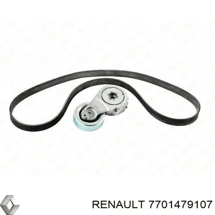 7701479107 Renault (RVI) Ремінь приводний, агрегатів, комплект