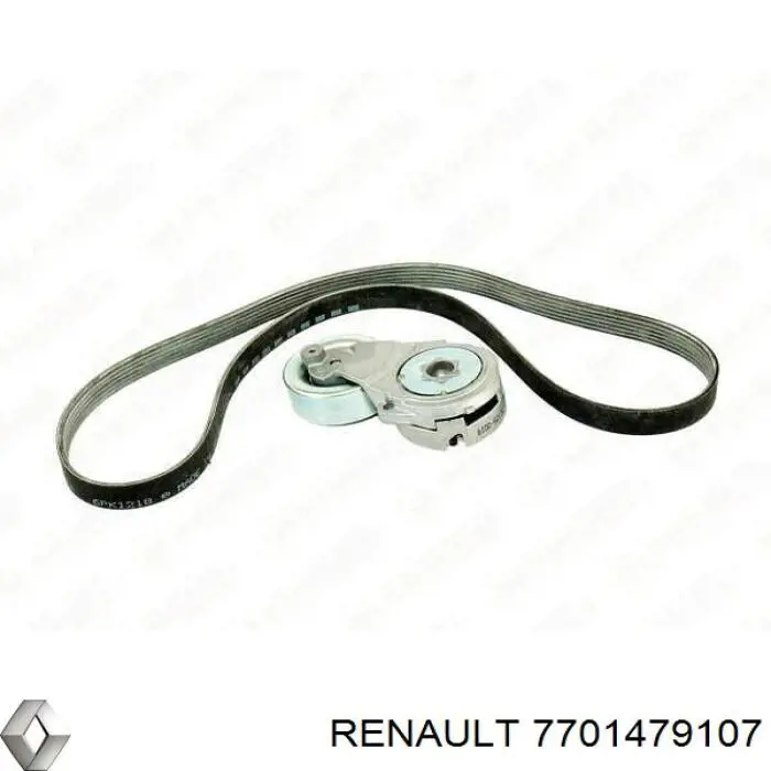 Ремінь приводний, агрегатів, комплект Renault (RVI) 7701479107 ціна, від 88.28 USD