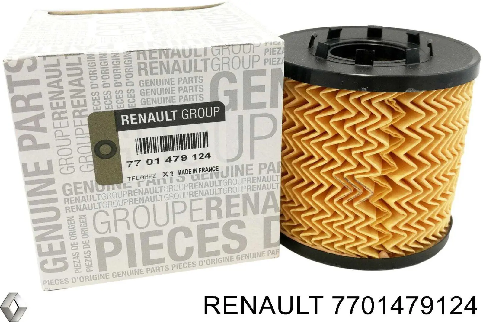 Фільтр масляний Renault (RVI) 7701479124