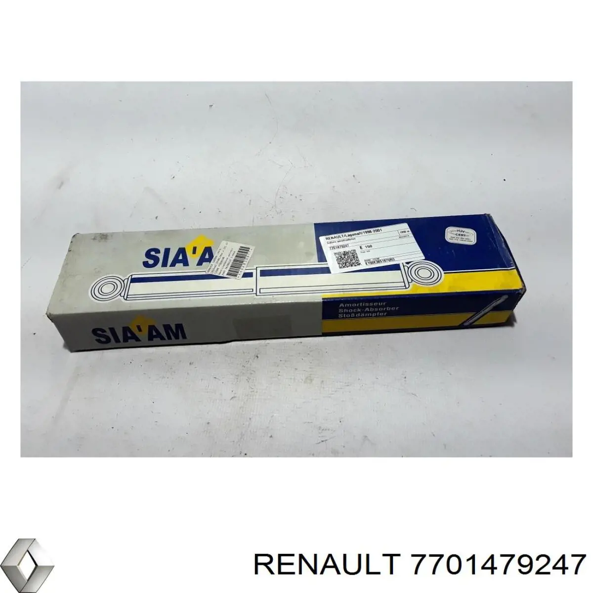 7701479247 Renault (RVI) амортизатор задній