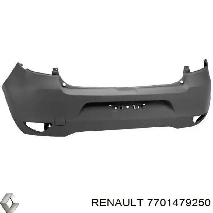 Задній бампер 606496 Polcar