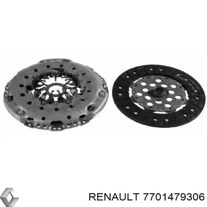 Купити 7701479306 Renault (RVI) Комплект зчеплення (диск, корзина, підшипник)