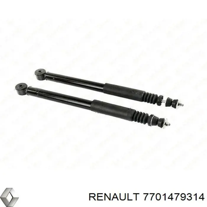 7701479314 Renault (RVI) амортизатор задній