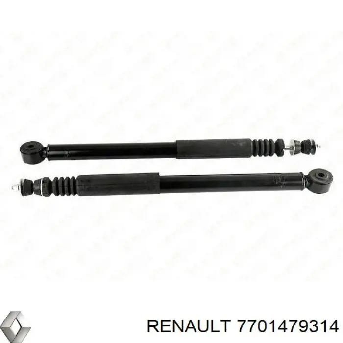Купити 7701479314 Renault (RVI) Стійка амортизатора задня