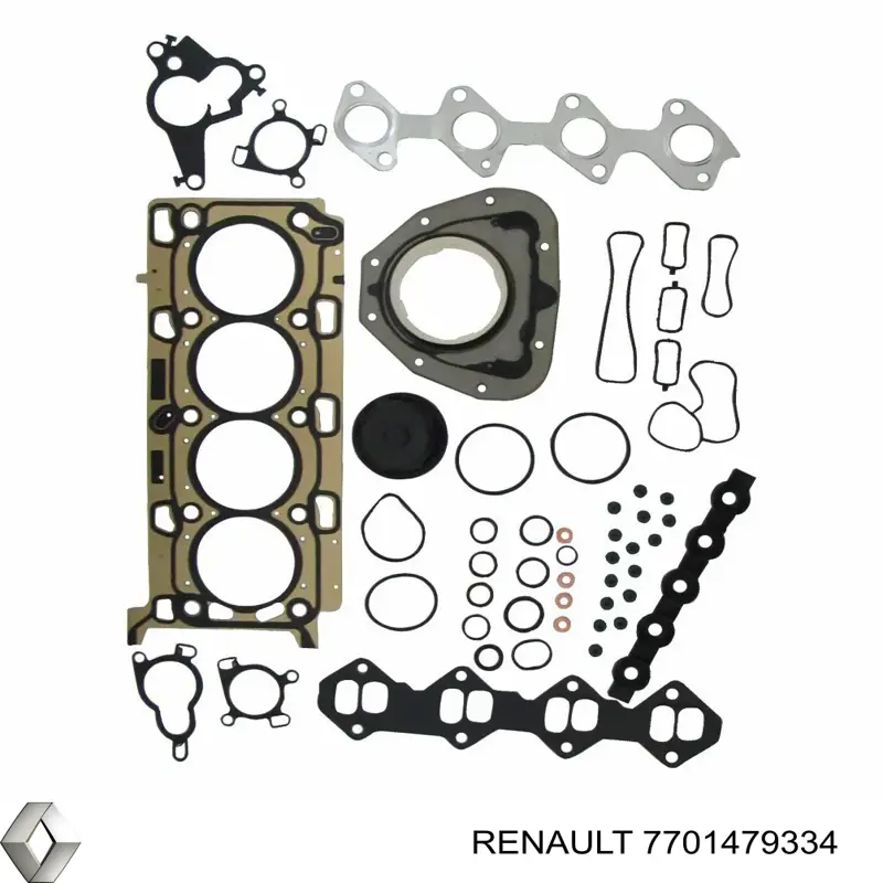 Комплект прокладок двигуна, верхній Renault (RVI) 7701479334 ціна, від 148.33 USD