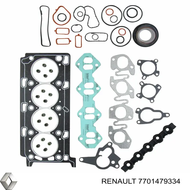 Купити 7701479334 Renault (RVI) Комплект прокладок двигуна, верхній
