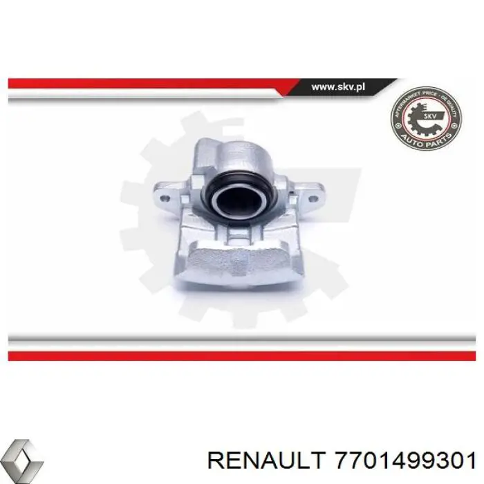Супорт гальмівний передній лівий Renault (RVI) 7701499301 ціна, від 39.01 USD
