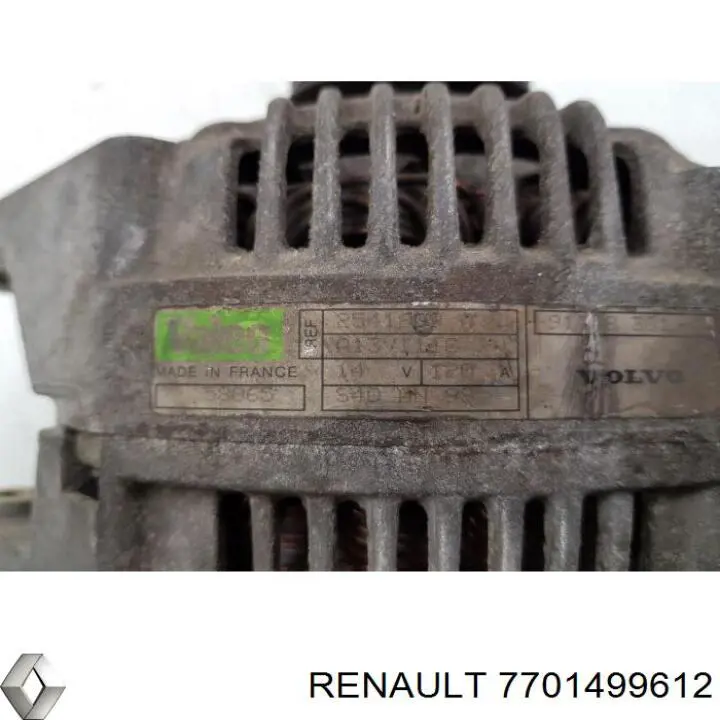 7701499612 Renault (RVI) Авто генератор