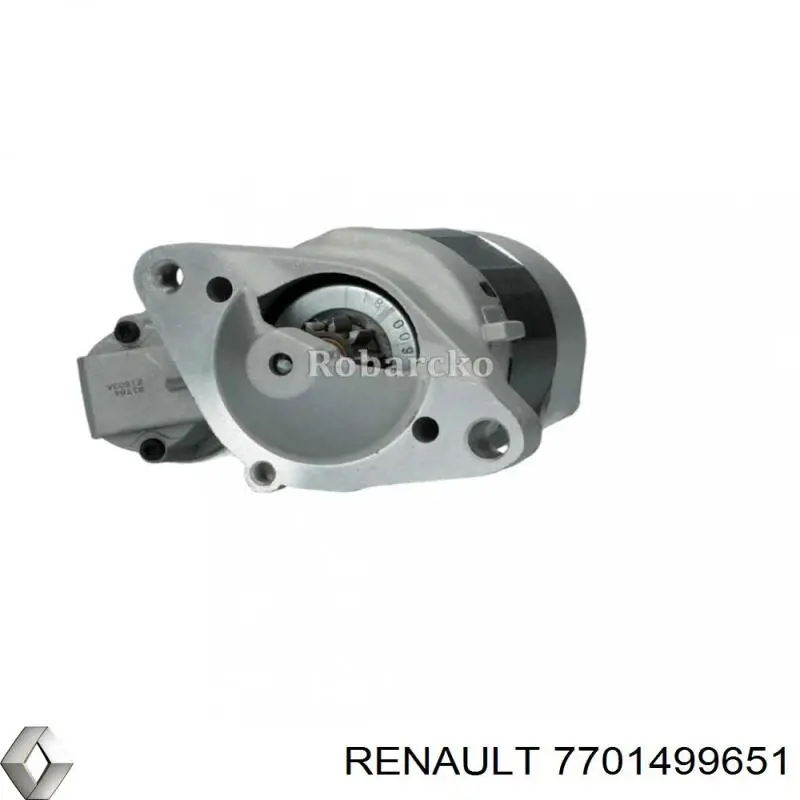 7701499651 Renault (RVI) Стартер двигуна