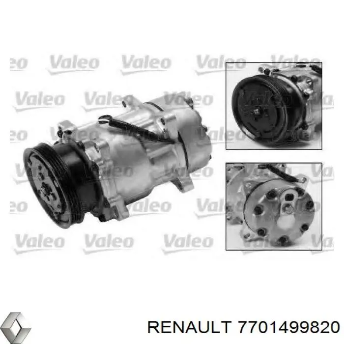 7701499820 Renault (RVI) Компресор холодоагенту