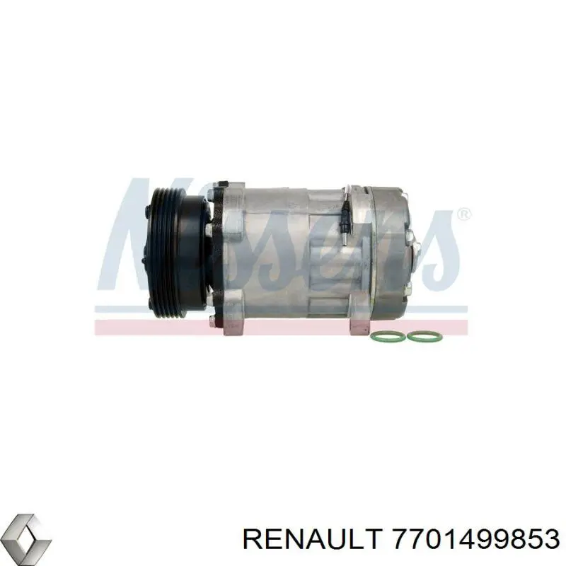 Компресор кондиціонера 7701499853 Renault (RVI)