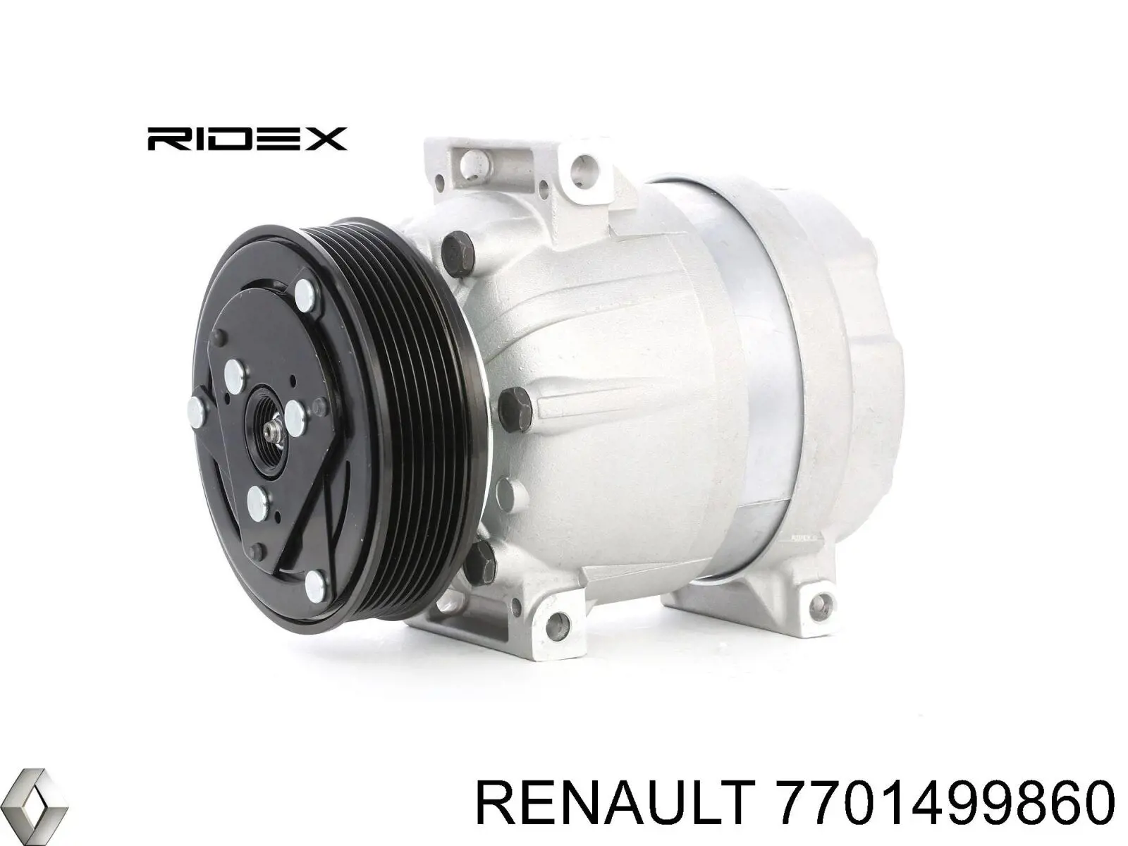 Компресор системи кондиціювання Renault (RVI) 7701499860 ціна, від 126.69 USD
