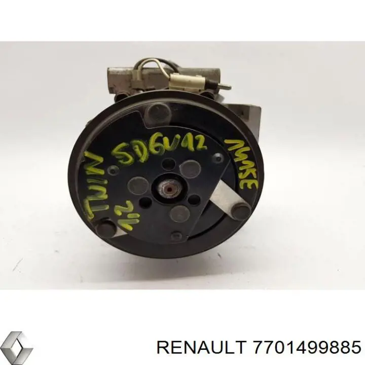 Компресор кондиціонера 7701499885 Renault (RVI)