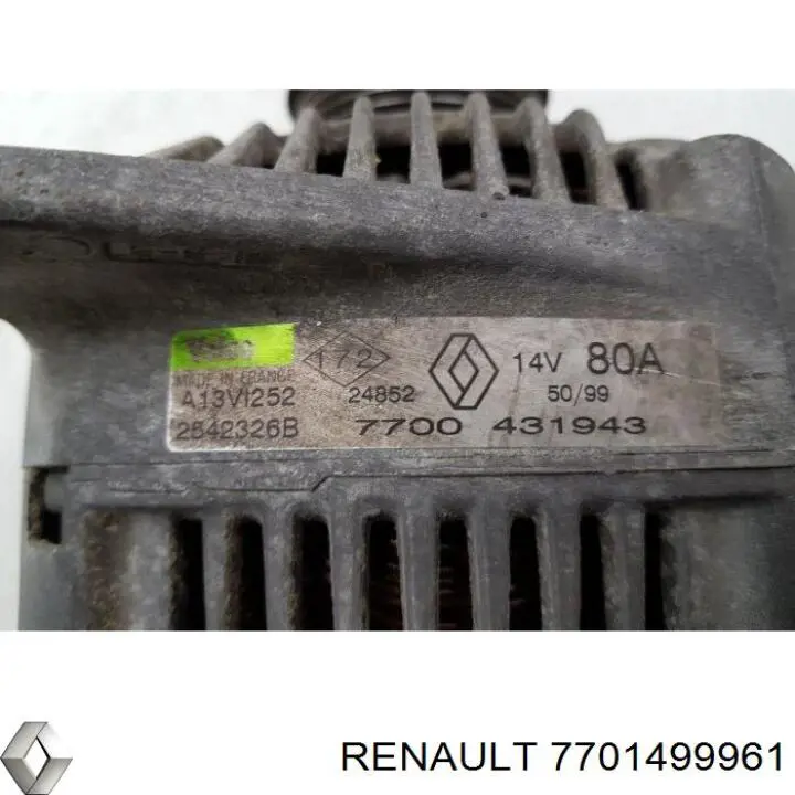7701499961 Renault (RVI) генератор