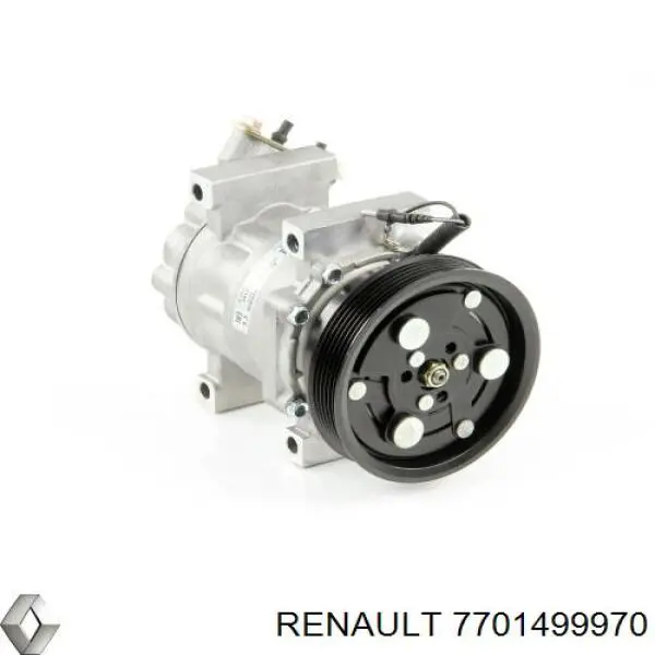 Компресор системи кондиціювання Renault (RVI) 7701499970 ціна, від 62.01 USD