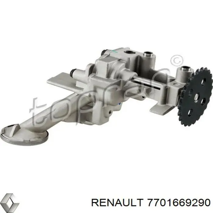 Насос масляний 7701669290 Renault (RVI)