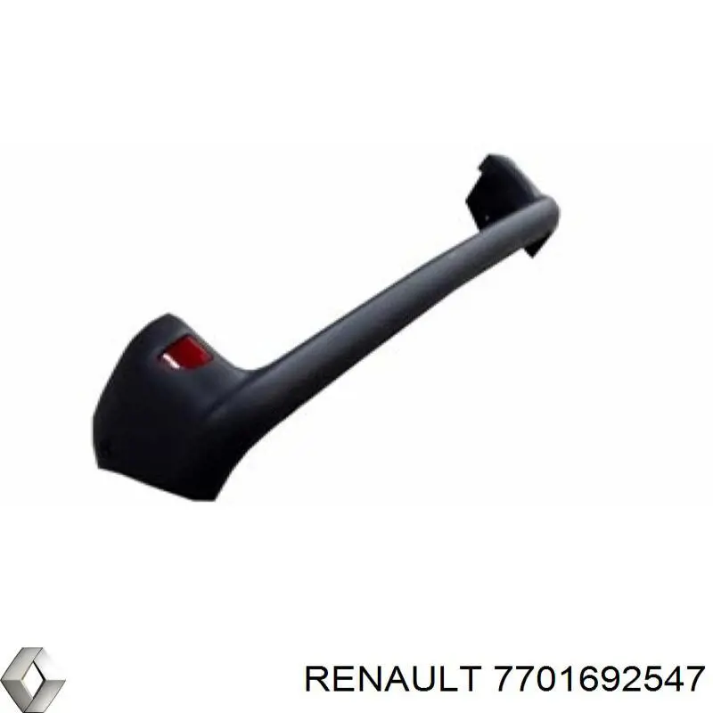 7701692547 Renault (RVI) бампер задній