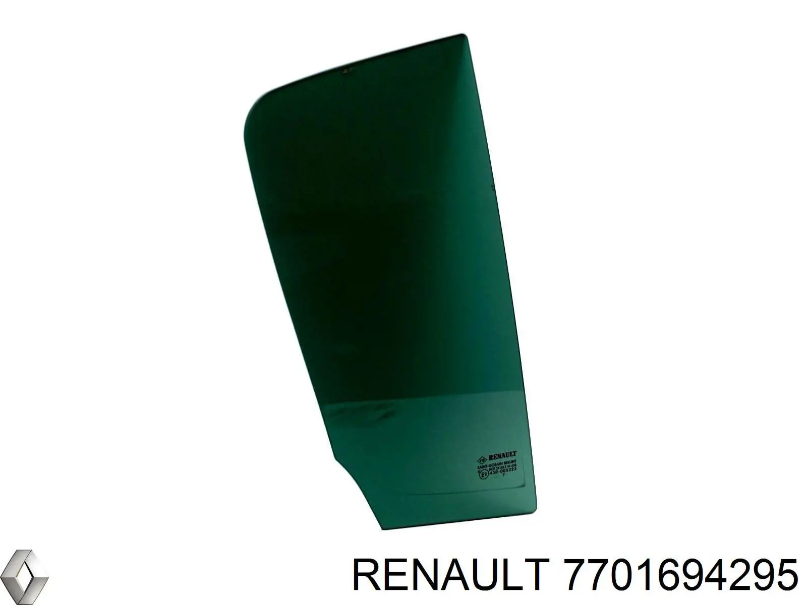 Купити 7701694295 Renault (RVI) Скло передніх дверей, правою