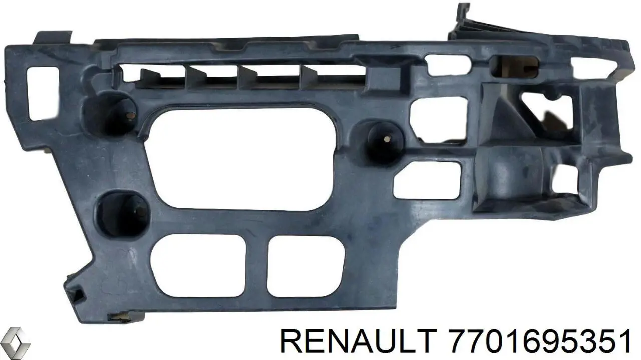 Кронштейн кріплення бампера переднього правий Renault (RVI) 7701695351