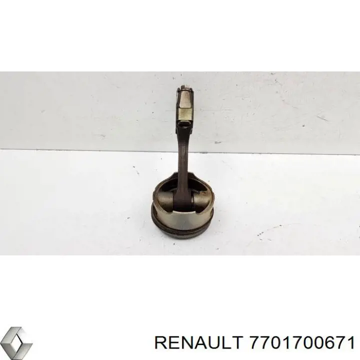 Поршень в комплекті на 1 циліндр, STD 0220300 Mahle Original