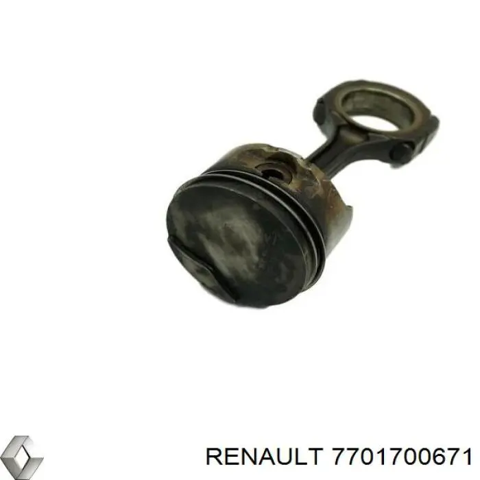 7701700671 Renault (RVI) поршень в комплекті на 1 циліндр, std