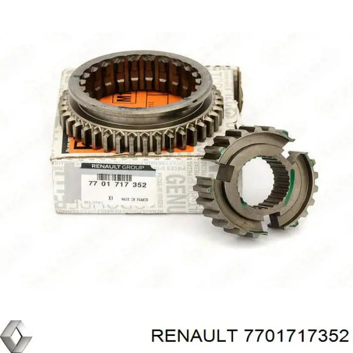 Синхронізатор 3/4-ї передачі на Renault Kangoo (FC0)